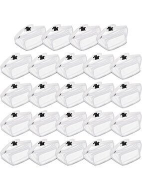 Clear Fanny Packs - 24 Pcs Stadium Approved, Lightweight & Stylish for Events